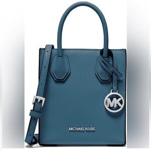 Michael Kors XS Mercer Crossbody Lagoon